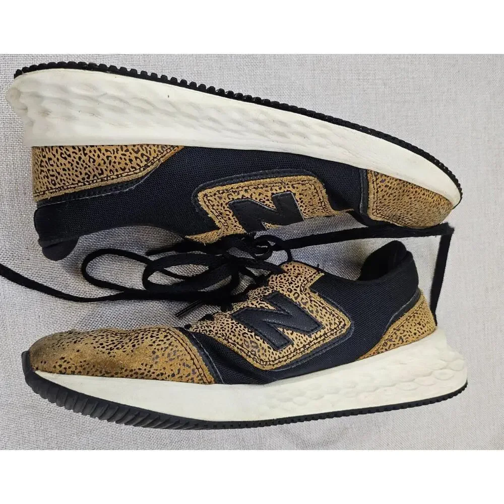 New Balance x70 Cheetah‎ Print Sneakers WSX70THD Retro Athletic Womens 8B